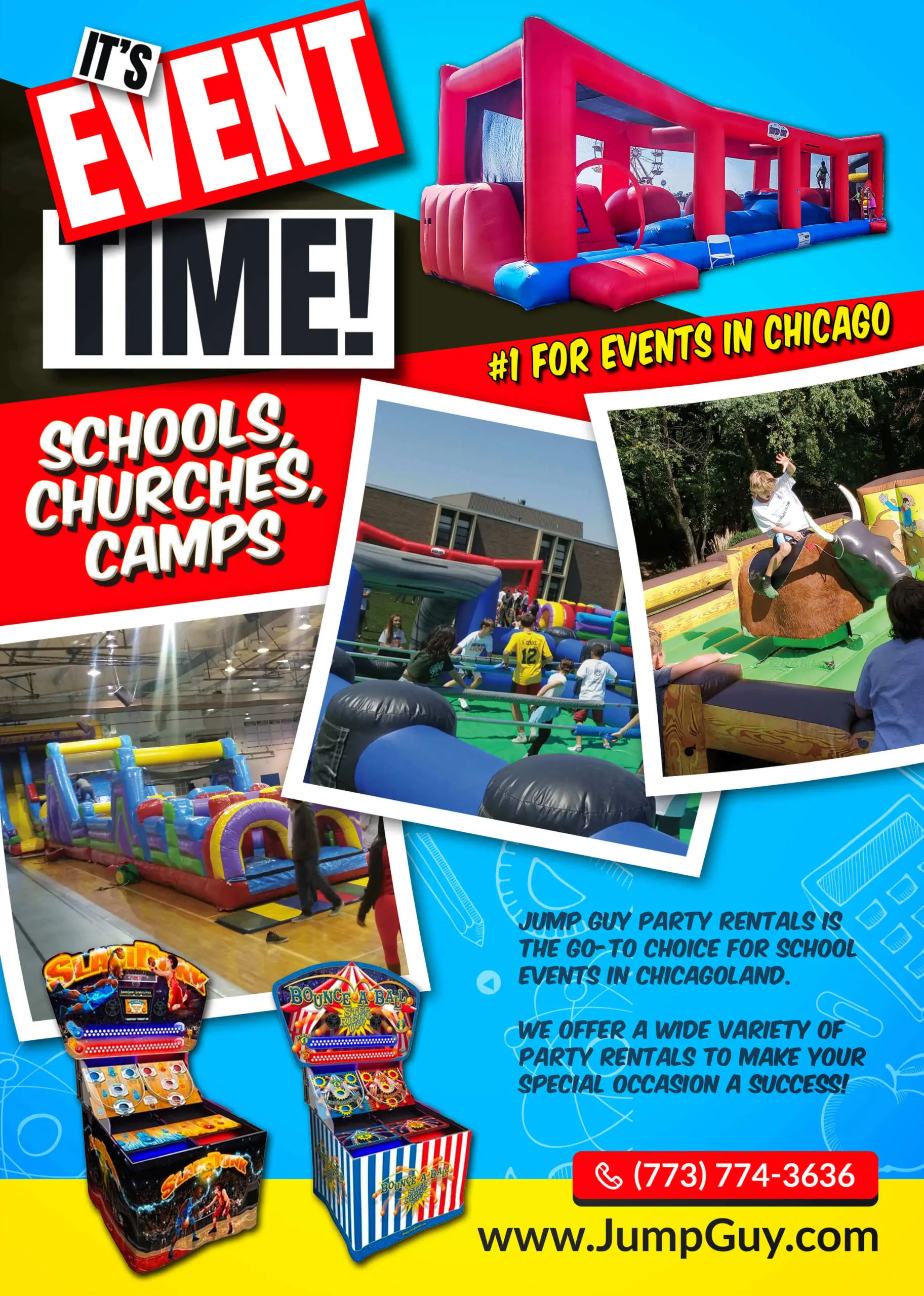 Bounce House rental in Arlington Heights, IL (60004/60005) by Jump Guy Party Rentals