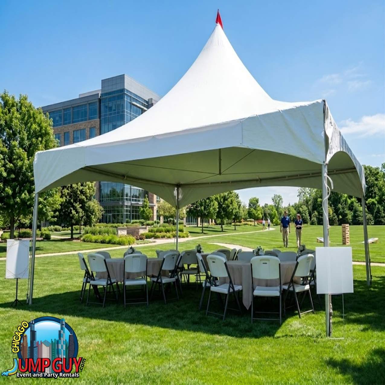 High Peak Frame Tent rental in Arlington Heights, IL (60004/60005) by Jump Guy Party Rentals